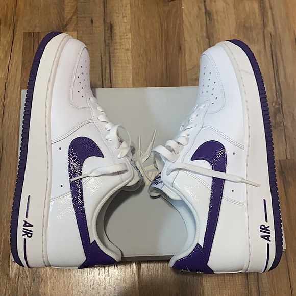2011 Nike Air Force 1 patent club purple